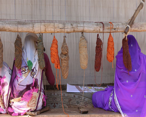 Preparing For The Loom