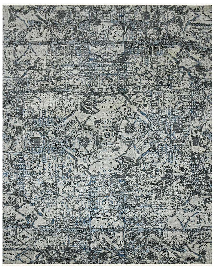 Bristol Ivory Rugs&Hand Knotted Wool-BRS-51|Saraswati Global