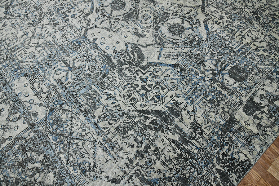 Bristol Ivory Rugs&Hand Knotted Wool-BRS-51|Saraswati Global