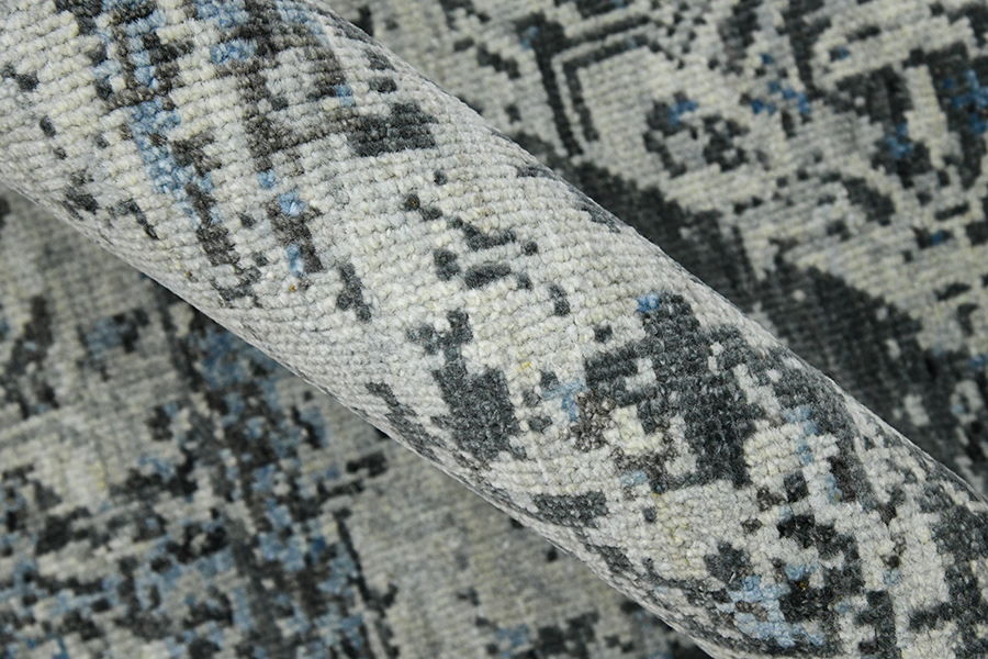 Bristol Ivory Rugs&Hand Knotted Wool-BRS-51|Saraswati Global