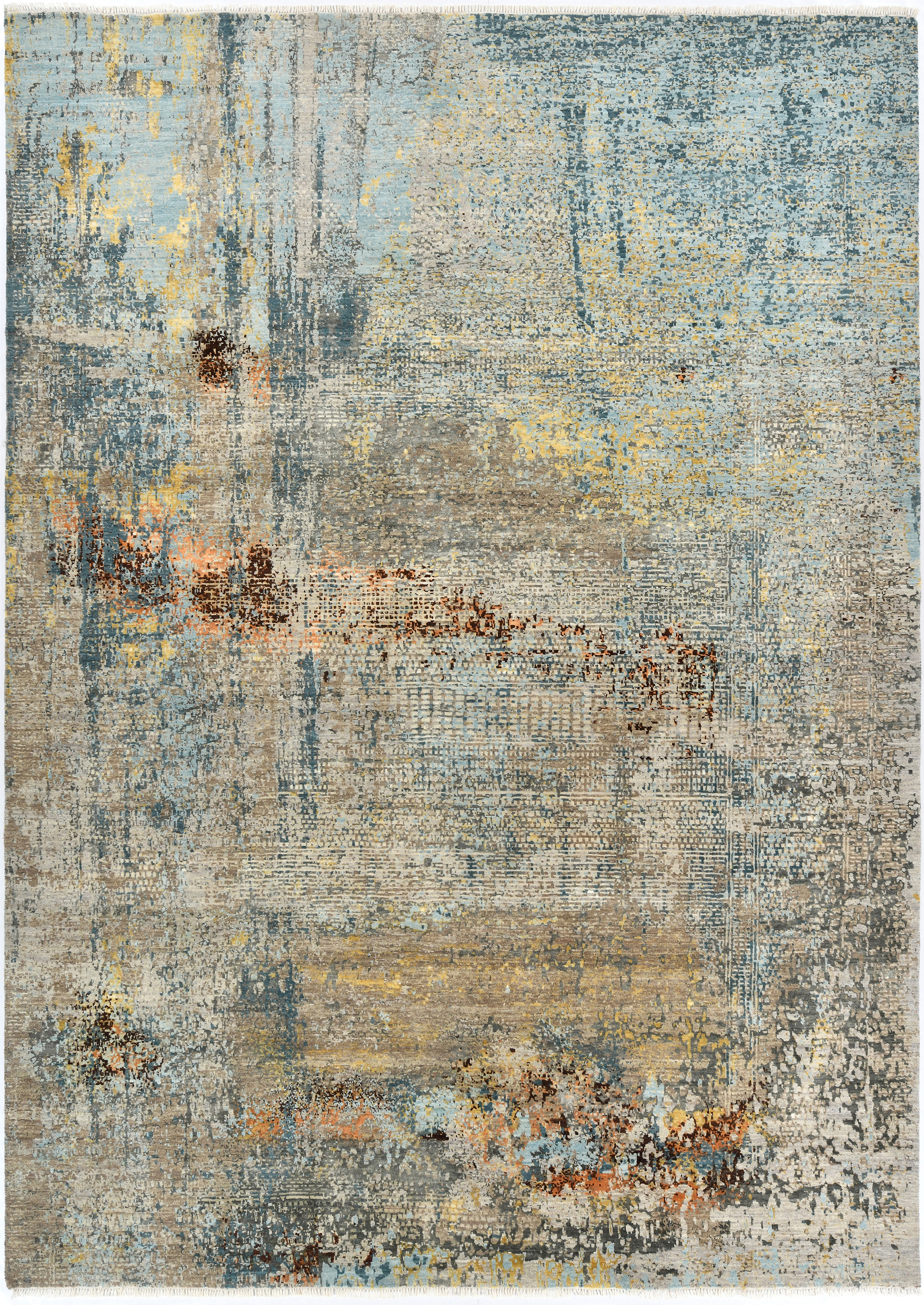 DAZ-249 Dazzle Dark Gray & Hand Knotted|Saraswati Global