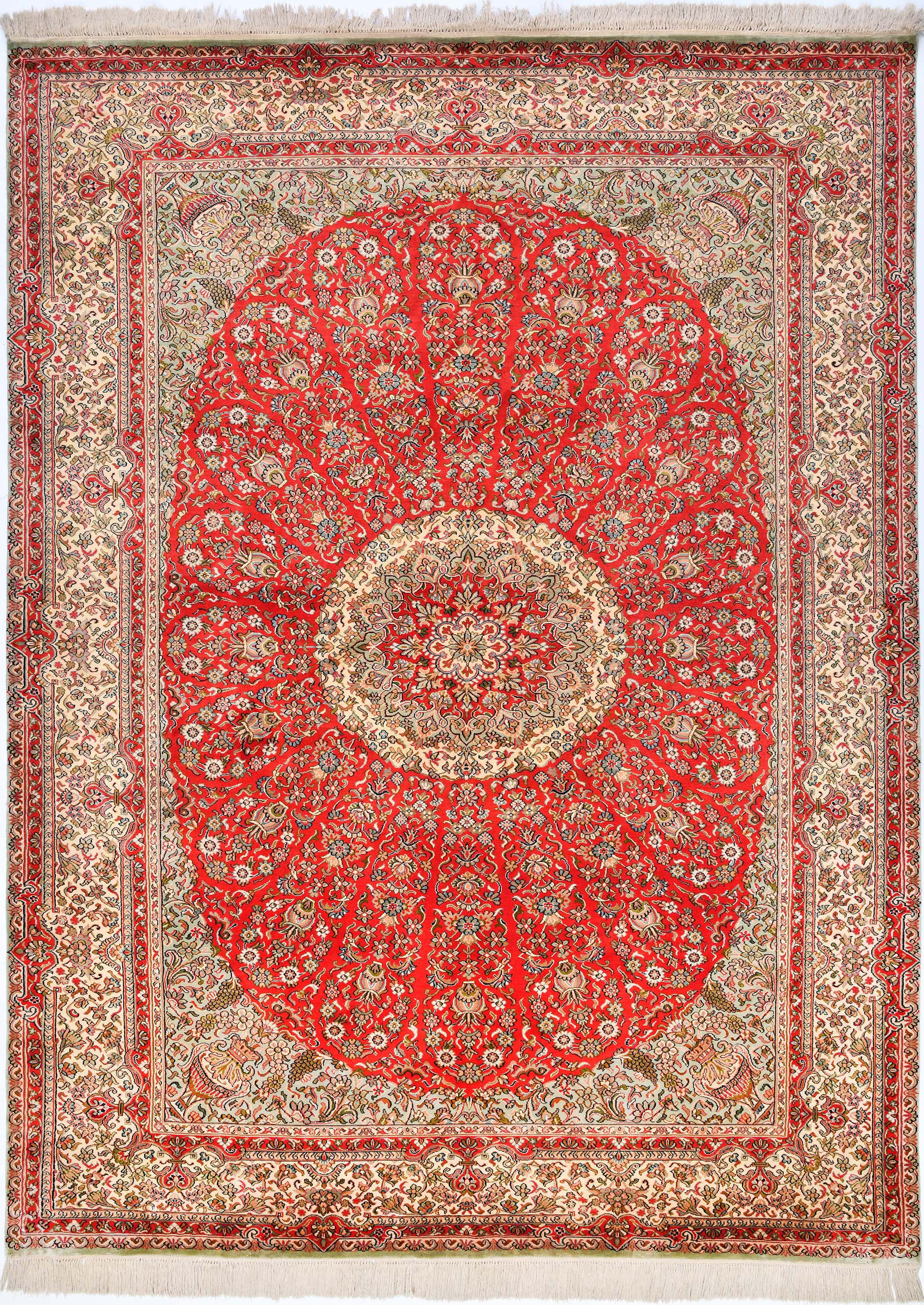 GULMARG GUL-10 RED IVORY Main Image