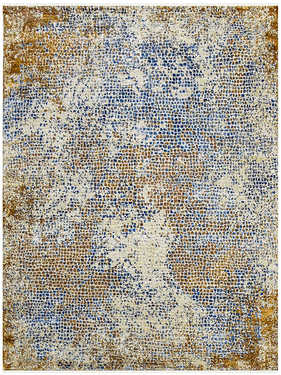 Hand Knotted Red Robin Luxury Rugs-HRM-10|Saraswati Global