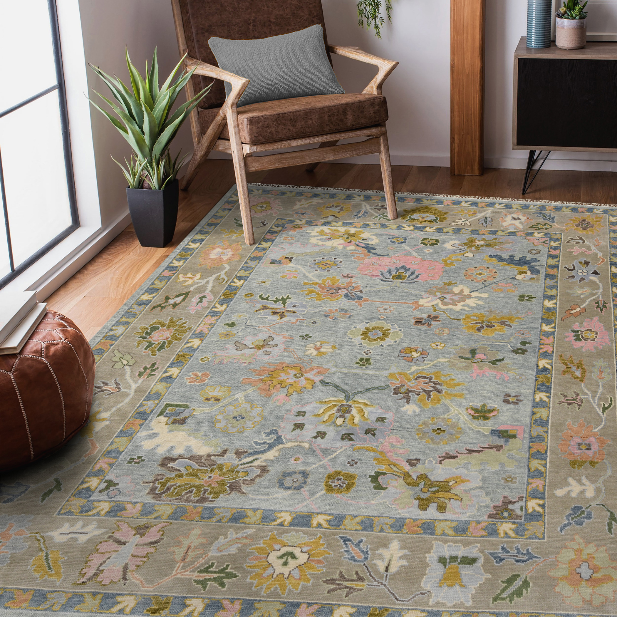 JAIGARH JAI-37-Light Blue Beige Main Image