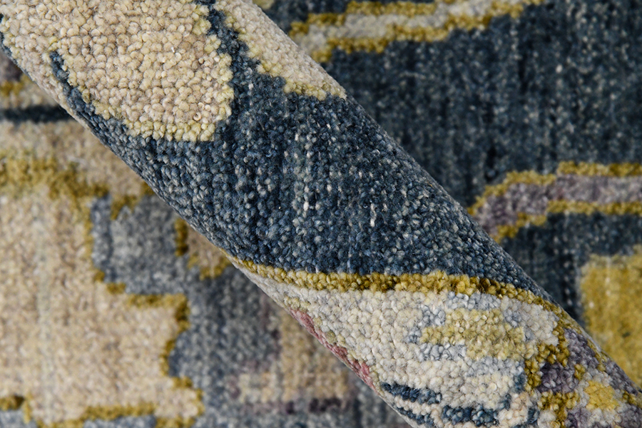 Jaigarh Medium Blue Dirty White Main Image