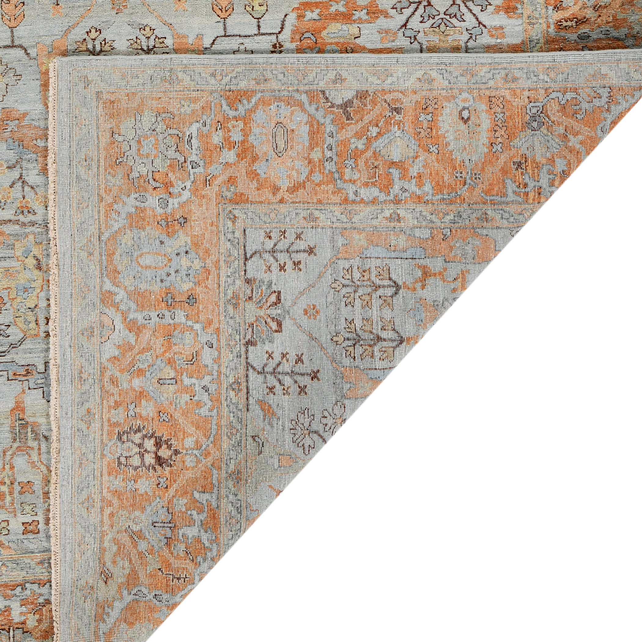 MILANO MIL-49-Ice Blue Rust Orange Main Image