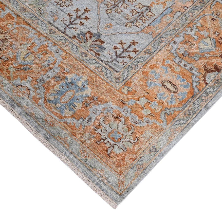 MILANO MIL-49-Ice Blue Rust Orange Main Image