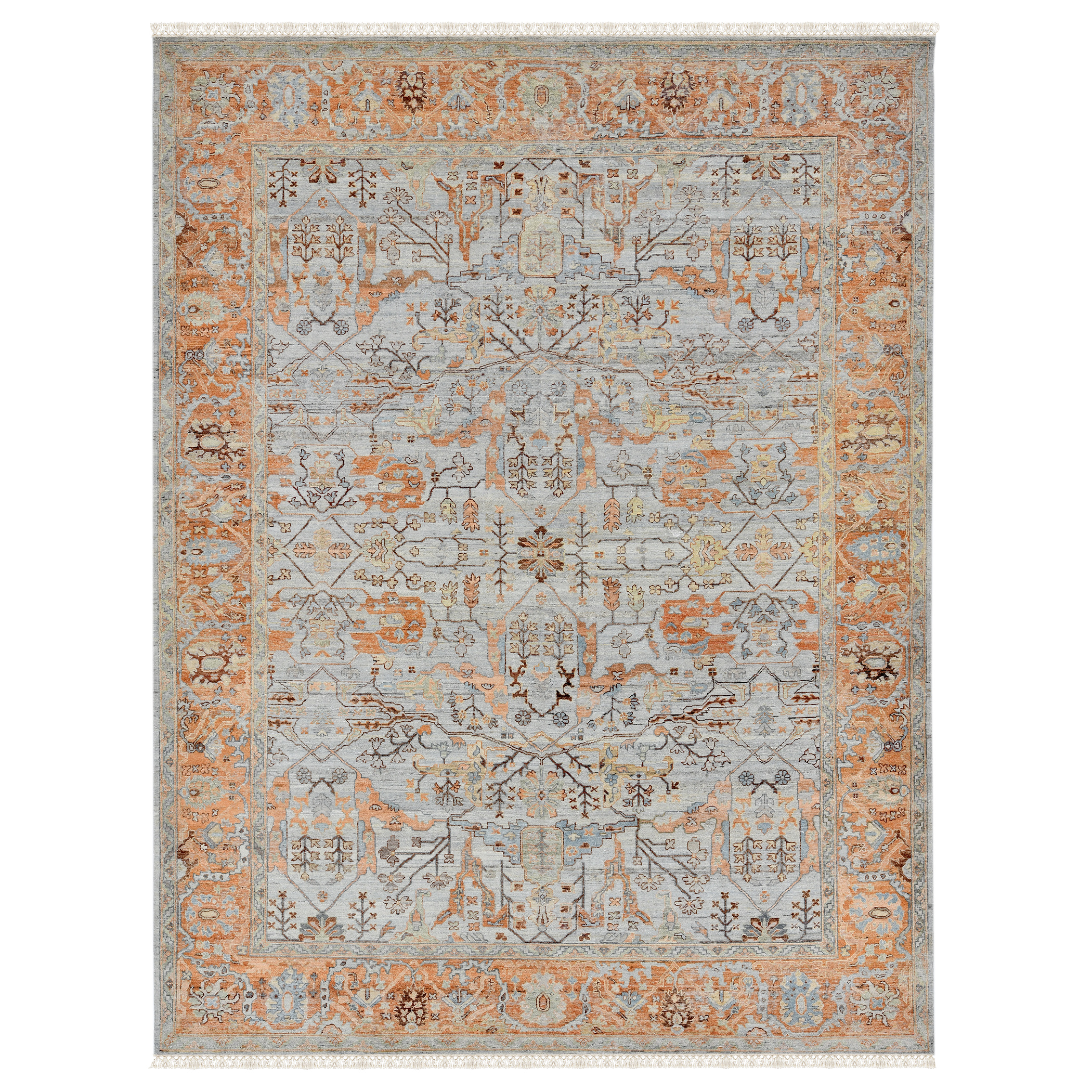 MILANO MIL-49-Ice Blue Rust Orange Main Image