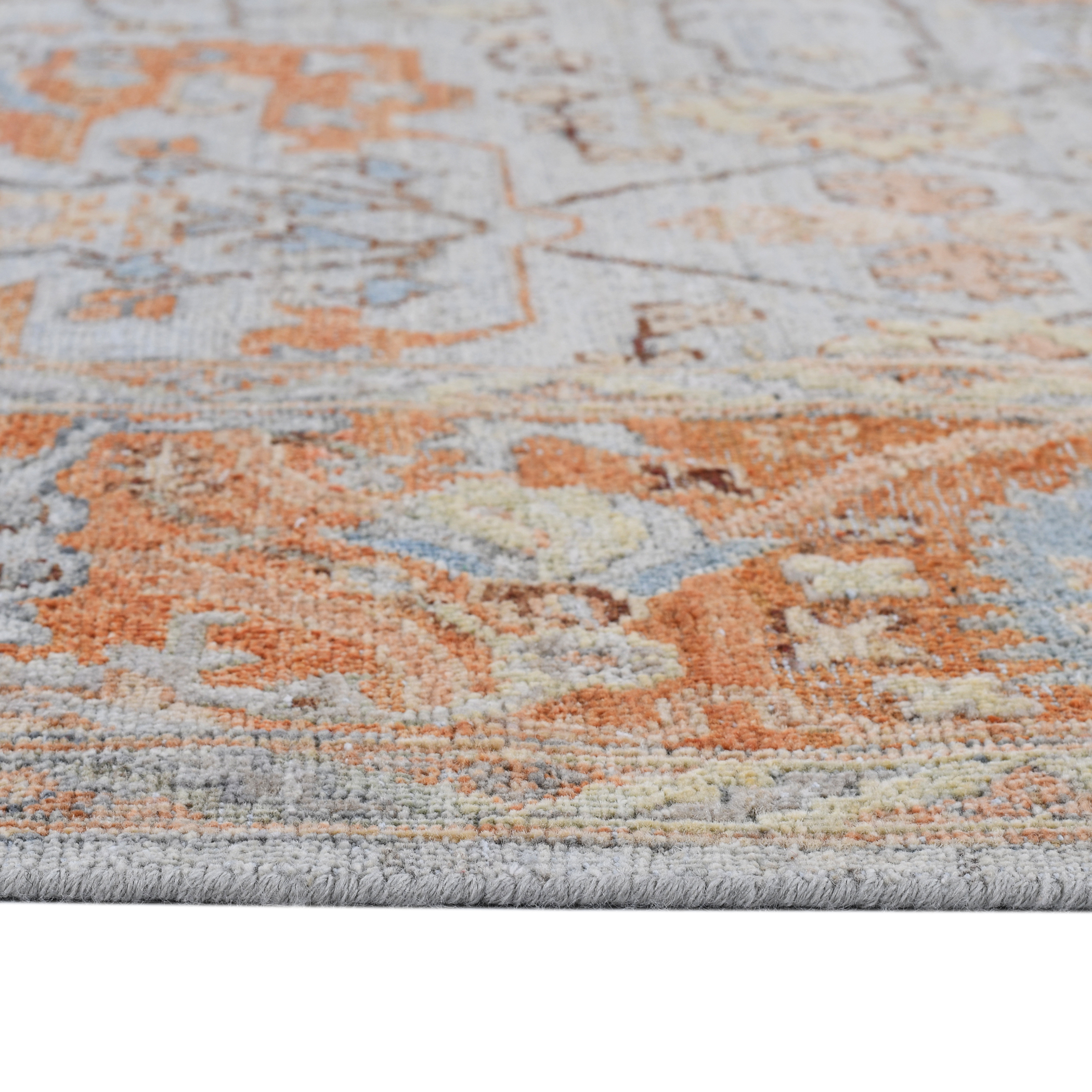 MILANO MIL-49-Ice Blue Rust Orange Main Image