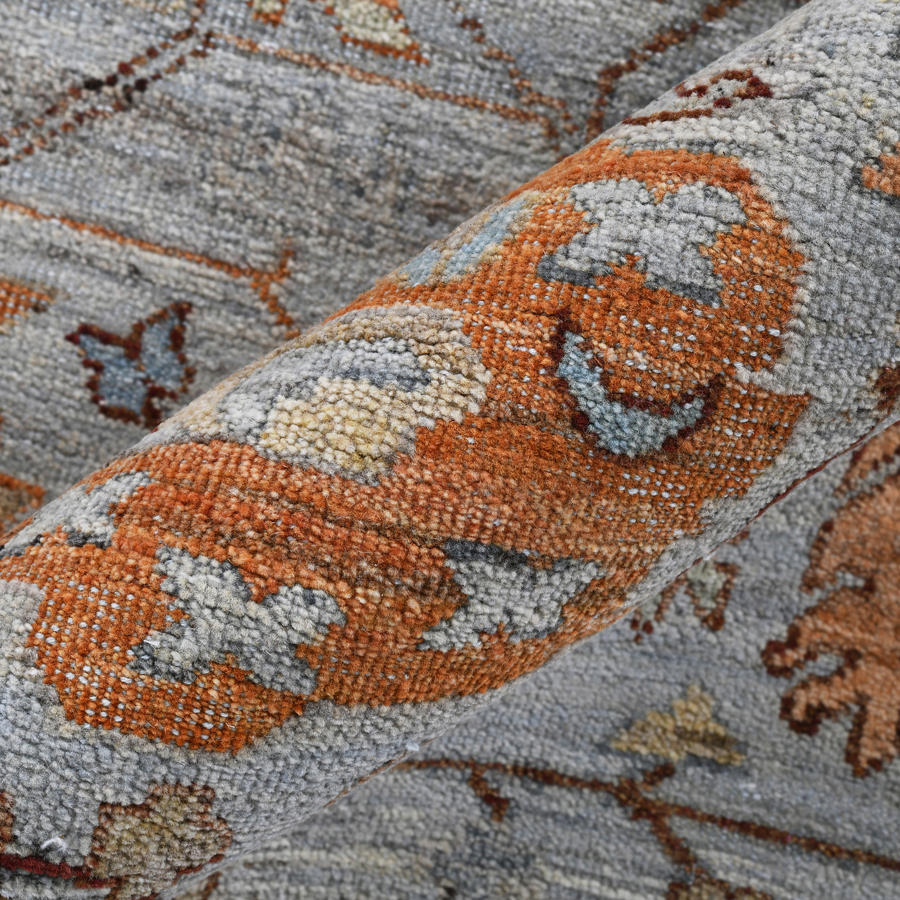 MILANO MIL-49-Ice Blue Rust Orange Main Image