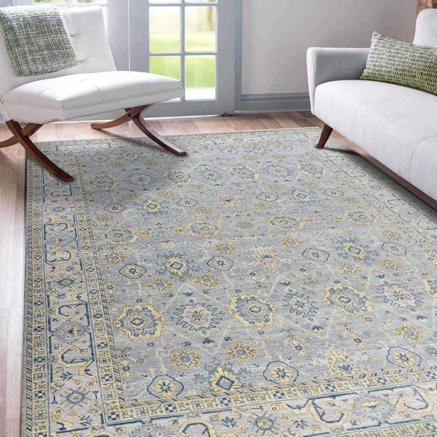 NUIT ARABE NUI-30 PEWTER IVORY Main Image