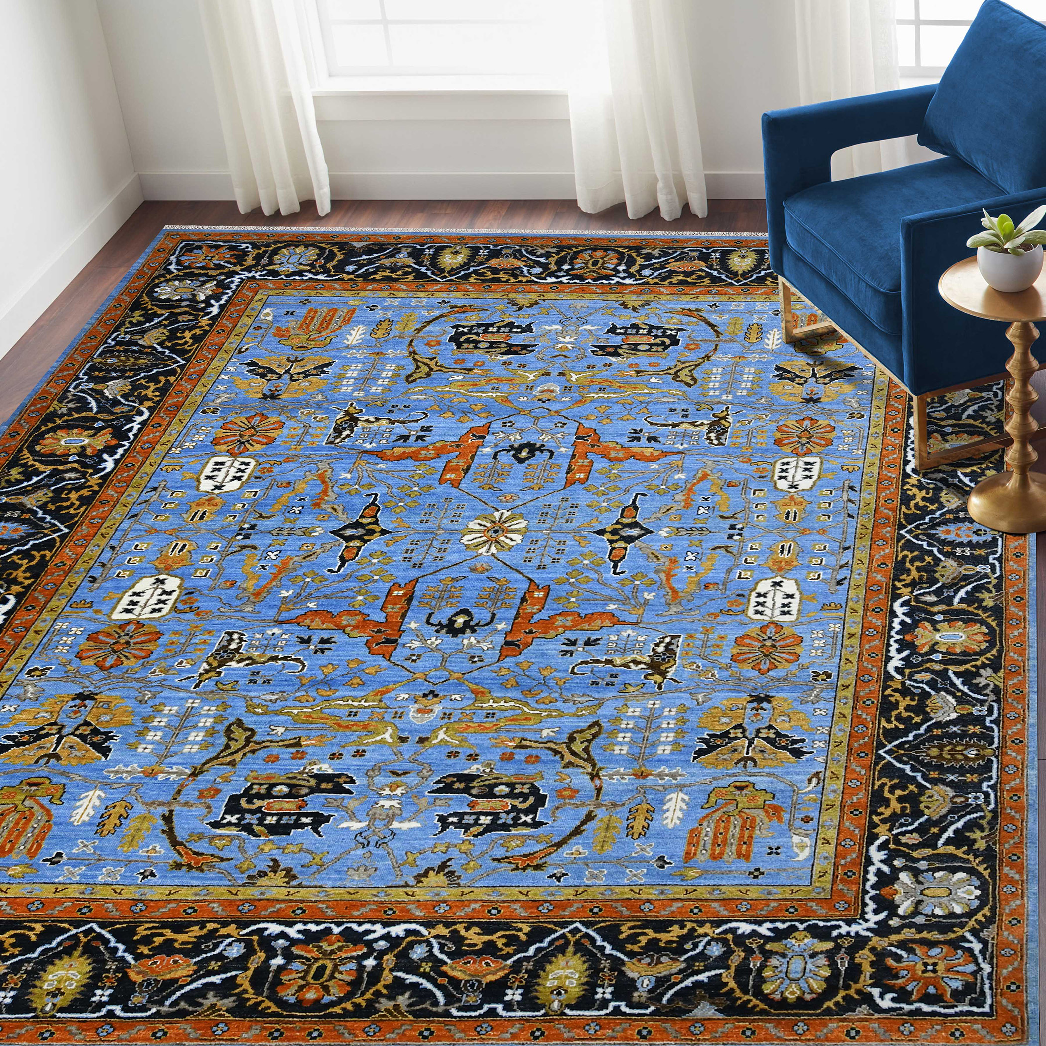 NUIT Arabe NUI-83-Adriatic Blue Deep Navy Blue Main Image