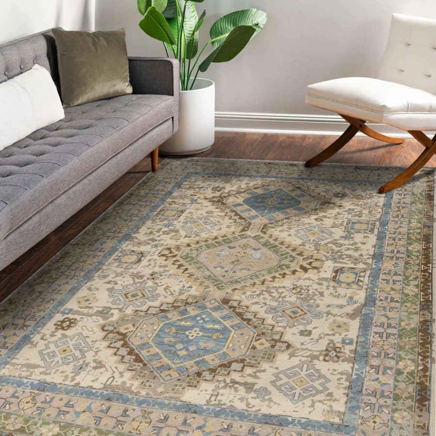 Oriental ORT-8 Linen Rug & Hand Knotted|Saraswati Global