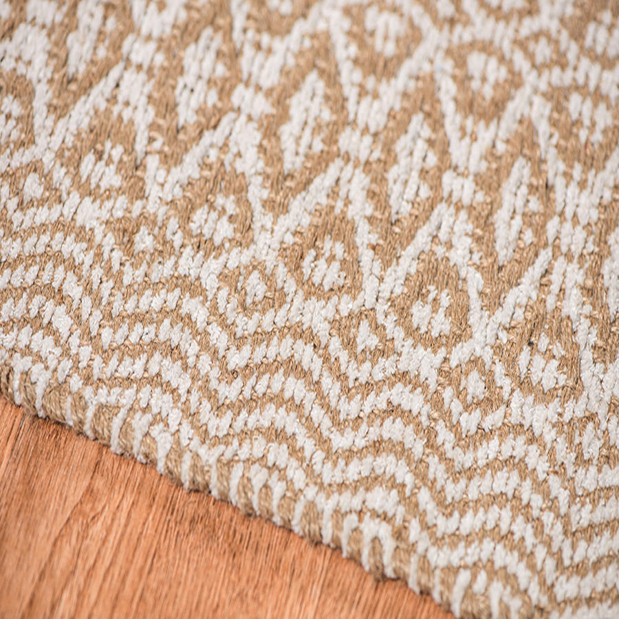 ZOL-7 Zola WHITE & Hand Woven|Saraswati Global
